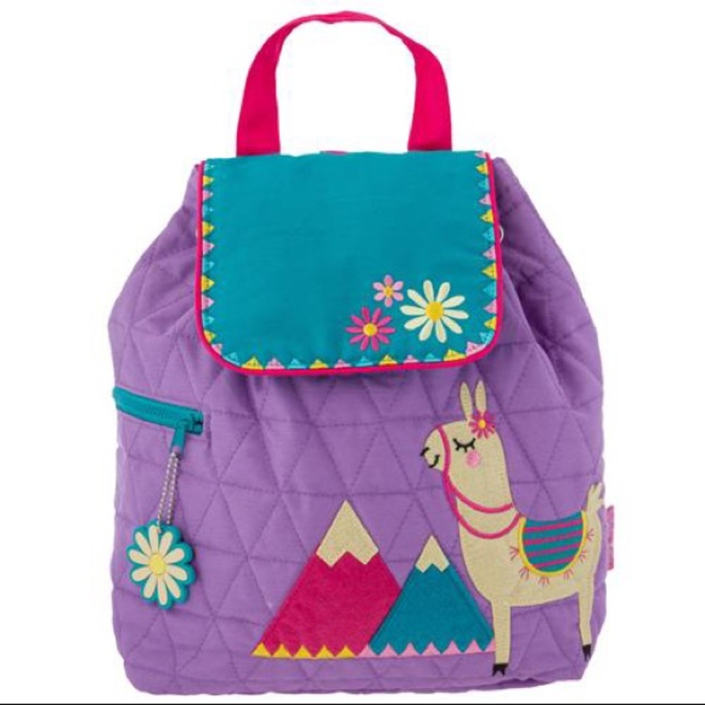 New Llama Toddler Girl’s Backpack Animal Bag NWT